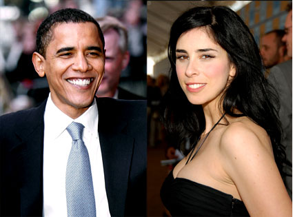 Sarah Silverman, Barack Obama Sarah Silverman, Barack Obama